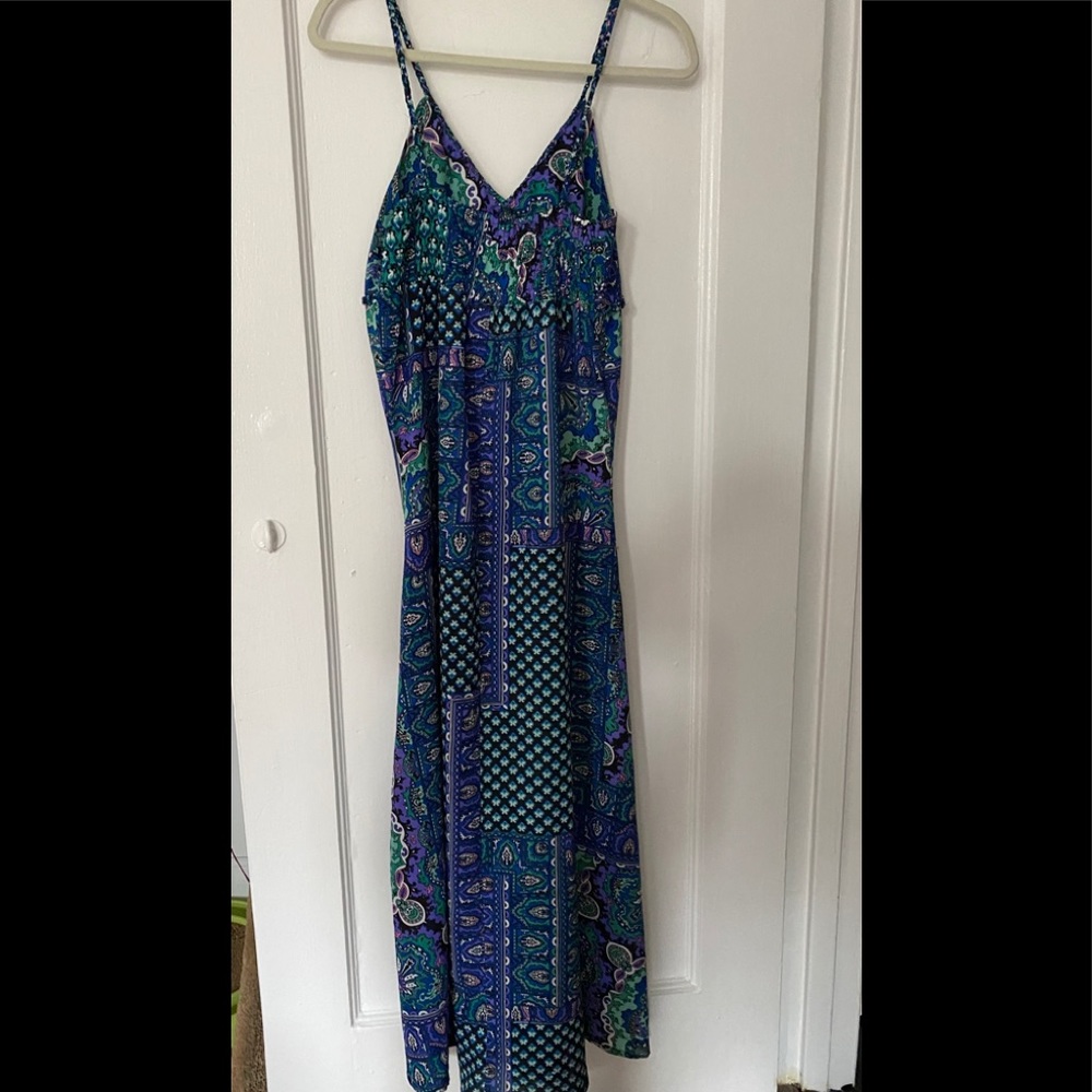 BOOHOO Maxi Printed Dress